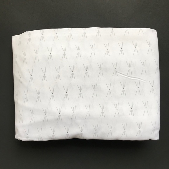 𝅺Dream Factory Cat Whiskered Print Twin Sheets Bedding - Picture 2 of 4